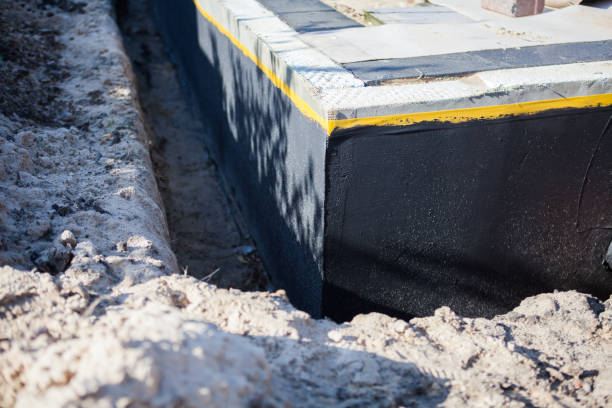Professional Waterproofing technician working in Hammond, WI